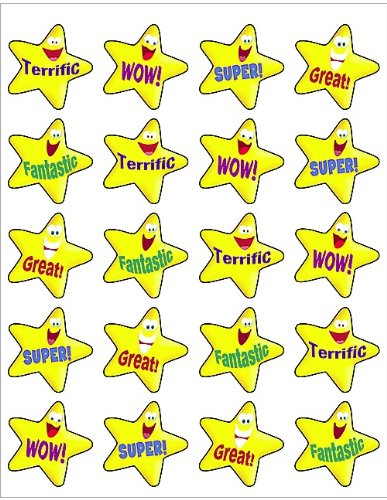 Product Cover Teacher Created Resources Encouraging Stars Stickers (5126)