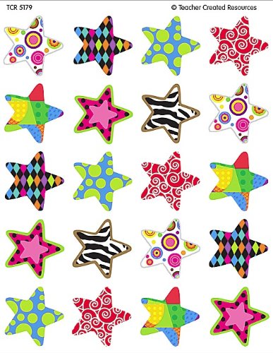 Product Cover Teacher Created Resources Fancy Stars Stickers (5179)