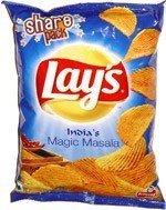 Product Cover Lays India's Magic Masala Potato Chips 52g by Frito Lay, India