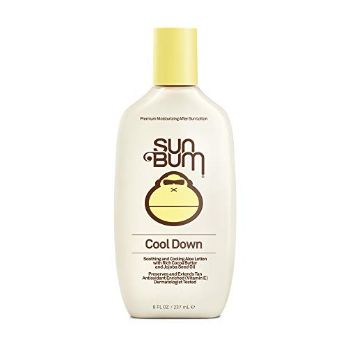 Product Cover Sun Bum Cool Down Aloe Vera Lotion | Vegan and Hypoallergenic After Sun Care with Cocoa Butter to Soothe and Hydrate Sunburn Pain Relief | 8 oz