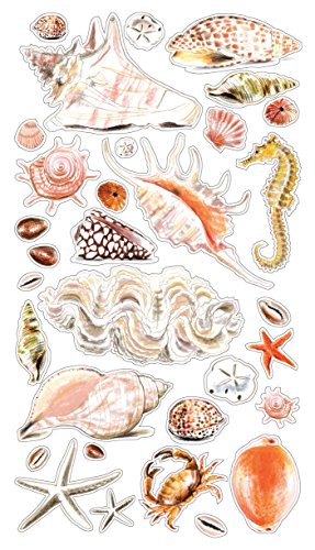 Product Cover Sticko Sea Shells and Sand Stickers