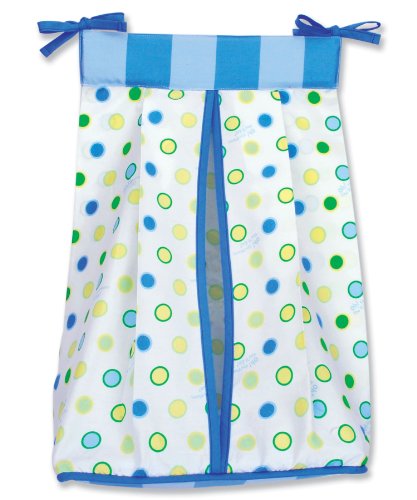 Product Cover Trend Lab Dr. Seuss Diaper Stacker, Oh! the Places You'll Go! Blue