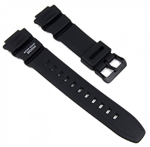 Product Cover Genuine Casio Replacement Watch Strap 10302043 for Casio Watch AE-2000W-1AVH, WV-200A-1AVD + Other models