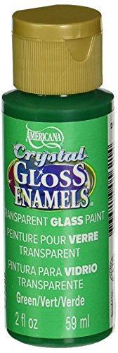 Product Cover DecoArt Americana Crystal Gloss Enamels Paint, 2-Ounce, Green