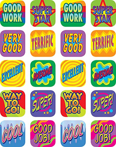 Product Cover Teacher Created Resources Good Work Stickers, Multi Color (1990)