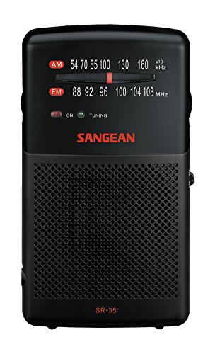 Product Cover Sangean SR-35 AM/FM Analog Pocket Radio with Built-in Speaker