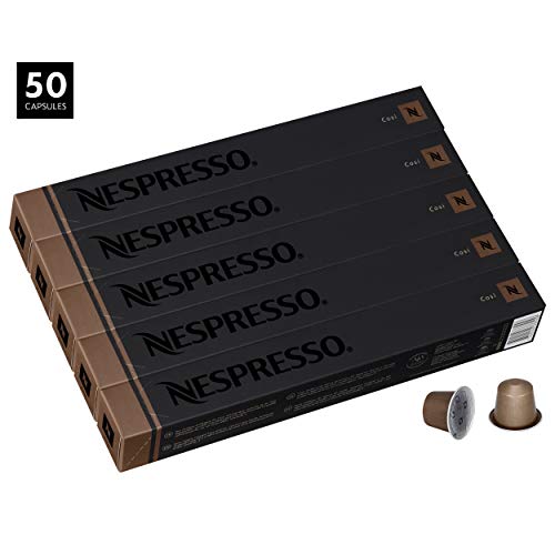 Product Cover Nespresso Capsules OriginalLine, Cosi, Mild Roast Espresso Coffee, 50 Count Coffee Pods, Brews 1.35oz
