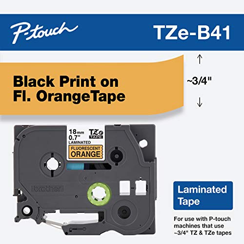 Product Cover Brother Genuine P-touch TZE-B41 Tape, 3/4