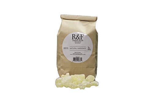 Product Cover R&F Handmade Paints 916-1 Encaustic Damar Resin Crystals, 1-Pound