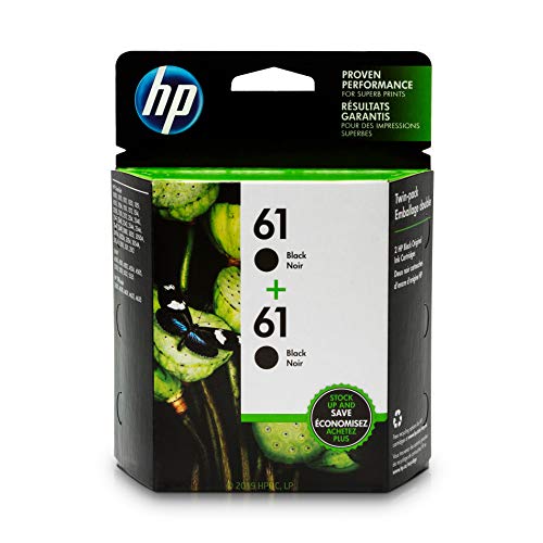 Product Cover HP 61 | 2 Ink Cartridges | Black | CH561WN