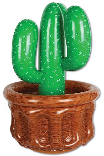Product Cover Inflatable Cactus Cooler (holds apprx 24 12 - Oz cans) Party Accessory (1 count) (1/Pkg)