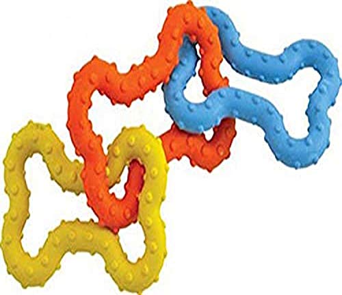 Product Cover Tug-o-War Rubber Chew and Fetch Toy for Small Dogs, Dog Tug Toy by Petstages