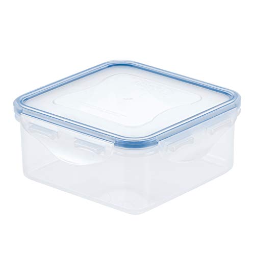 Product Cover Lock & Lock HPL854 Easy Essentials Storage Food Storage Container / Food Storage Bin - 20 Ounce, Clear