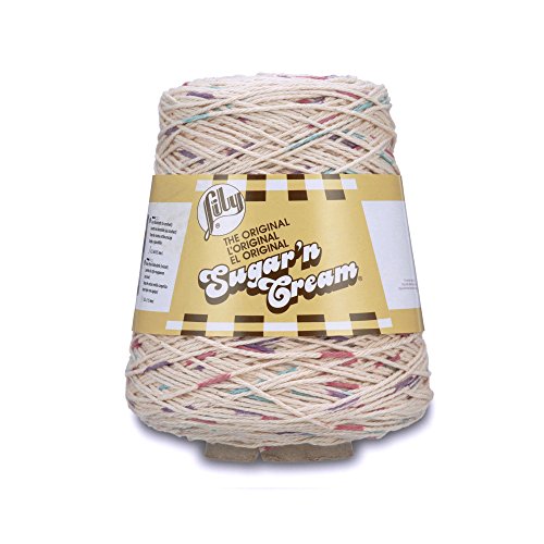 Product Cover Lily Sugar'n Cream Cotton Cone Yarn, 14 oz, Potpourri Prints, 1 Cone