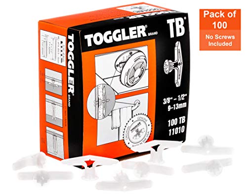 Product Cover TOGGLER Toggle TB Residential Drywall Anchor, Polypropylene, Made in US, 3/8