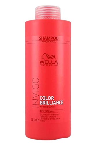 Product Cover Wella Brilliance Shampoo for Fine To Normal Colored Hair for Unisex, 33.8 Ounce