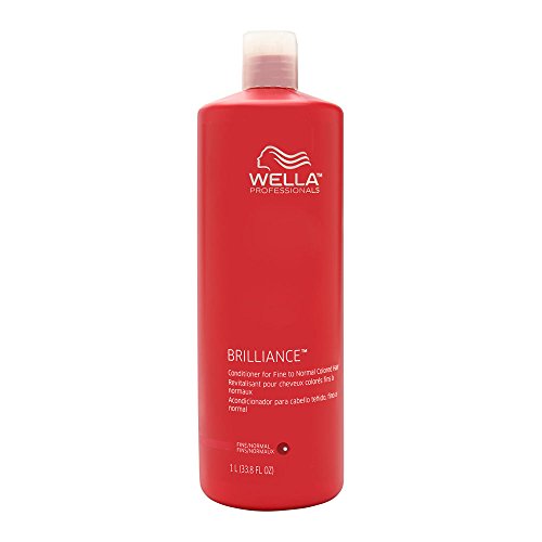 Product Cover Wella Brilliance Conditioner for Fine to Normal Colored Hair 33.8 oz (1 Liter)