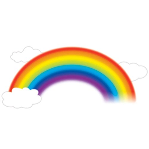 Product Cover RoomMates Over The Rainbow Peel and Stick Giant Wall Decal - RMK1629GM
