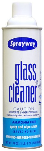 Product Cover Sprayway Glass Cleaner Aerosol Spray, 19 oz (Packaging May Vary)