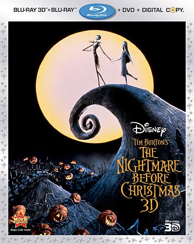 Product Cover The Nightmare Before Christmas (Three-Disc Combo: Blu-ray 3D / Blu-ray / DVD / Digital Copy)