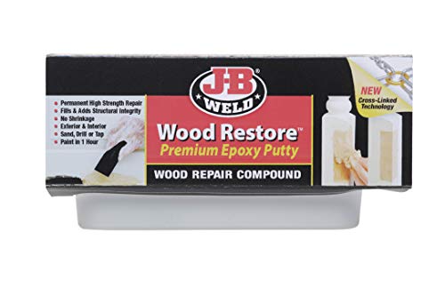 Product Cover J-B Weld 40005 Wood Restore Premium Epoxy Putty Kit - 12 oz.