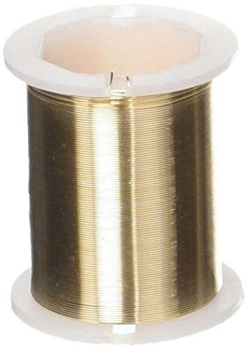 Product Cover Darice 32028-4 Beading Wire 28Ga 17Yd, Gold