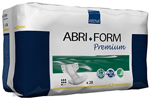 Product Cover Abena Abri-Form Premium Incontinence Briefs, Small, S2, 28 Count
