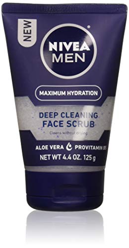 Product Cover NIVEA FOR MEN Original, Deep Cleaning Face Scrub 4.4 oz (Pack of 2)