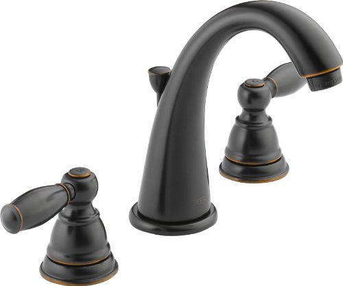 Product Cover Peerless Claymore 2-Handle Widespread Bathroom Faucet with Pop-Up Drain Assembly, Oil-Rubbed Bronze P299196LF-OB