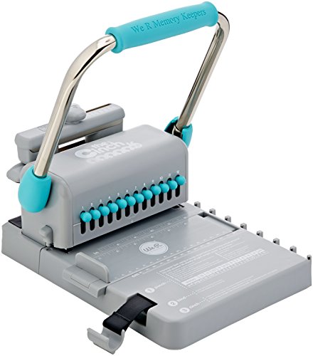 Product Cover The Cinch Book Binding Machine, Version 2 by We R Memory Keepers | Teal and Gray