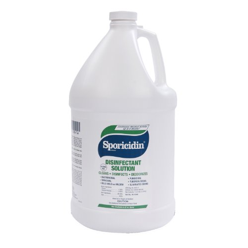 Product Cover Contec RE-1284C Sporicidin Disinfectant Solution, 3.8L Container (Case of 4)