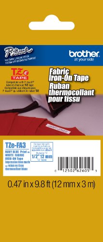 Product Cover Brother Genuine P-touch TZE-FA3 Tape, 1/2