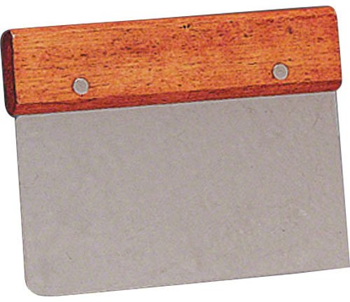 Product Cover American Metalcraft DS6704 Stainless Steel Dough Scraper with Wood Handle, 4-1/2-Inch