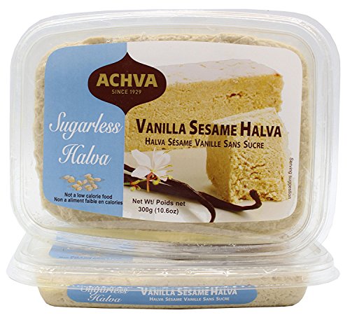 Product Cover Achva Vanilla Kosher Sugar Free Sesame Halva (Pack of 2)
