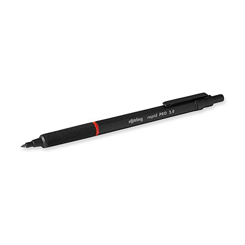 Product Cover rOtring 1904260 Rapid PRO Mechanical Pencil, 2 mm, Matte Black