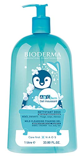 Product Cover Bioderma ABCDerm Cleansing Foaming Gel, 33.80 Fl Oz