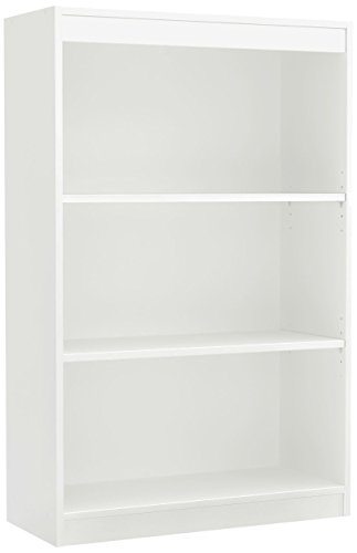 Product Cover South Shore 3-Shelf Storage Bookcase, Pure White