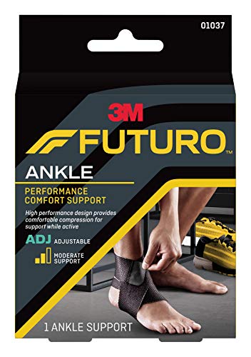Product Cover Futuro Precision Fit Ankle Support, Moderate Support, Adjust to Fit