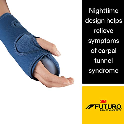 Product Cover Futuro Night Wrist Sleep Support, Moderate Stabilizing Support, Adjust to Fit