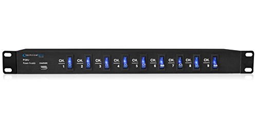 Product Cover Technical Pro PS9U Rack Mount Power Supply with 5V USB Charging Port