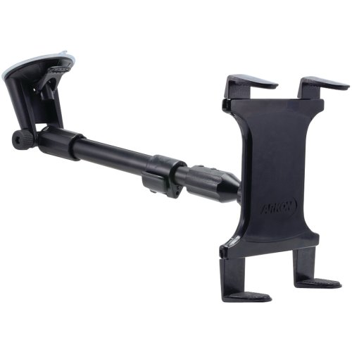 Product Cover Arkon Large Tablet Long Arm Windshield Suction Mount for Apple iPad Air iPad Pro Retail Black - TAB-CM117
