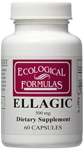 Product Cover Ecological Formulas - Ellagic 500 mg 60 caps [Health and Beauty]