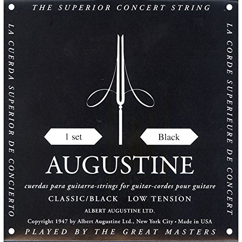 Product Cover Augustine Classical Guitar Strings (HLSETBLACK)