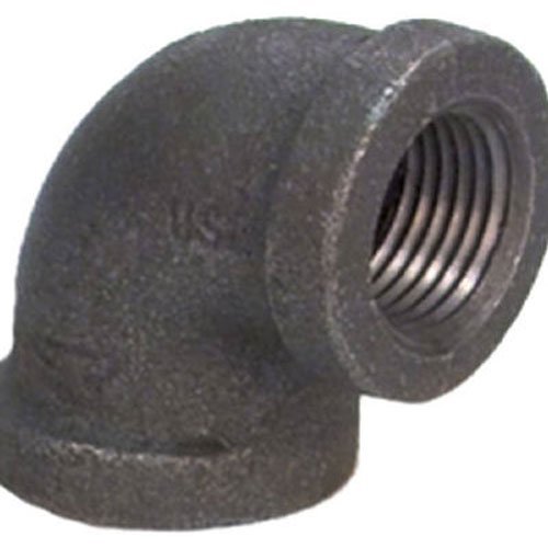 Product Cover Anvil 8700123857, Malleable Iron Pipe Fitting, 90 Degree Elbow, 1-1/4