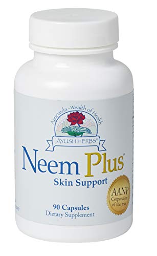 Product Cover Ayush Herbs Neem Plus Herbal Supplement, 90 Count