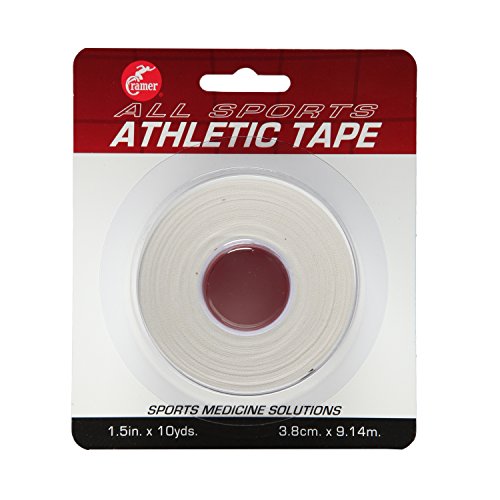 Product Cover Cramer Team Color Athletic Tape, Easy Tear Tape for Ankle, Wrist, & Injury Taping, Protect & Prevent Injuries, Promote Healing, Athletic Training Supplies, 1.5