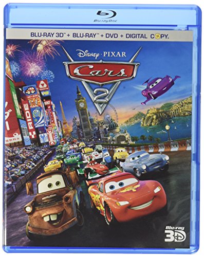 Product Cover Cars 2 (Five-Disc Combo: Blu-ray 3D / Blu-ray / DVD / Digital Copy)