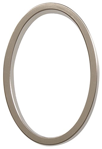Product Cover Distinctions by Hillman 843210 5-Inch Floating Mount House Brushed Nickel, Number 0