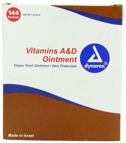 Product Cover Dynarex Vitamin A & D Ointment Unit Packets 144/box