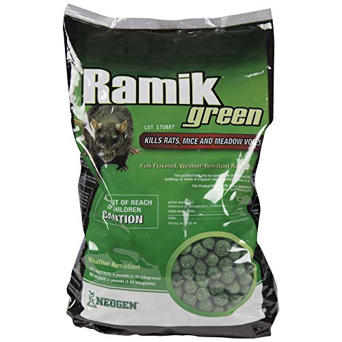 Product Cover NEOGEN RODENTICIDE 00615 4Lb Ramik 1/2
